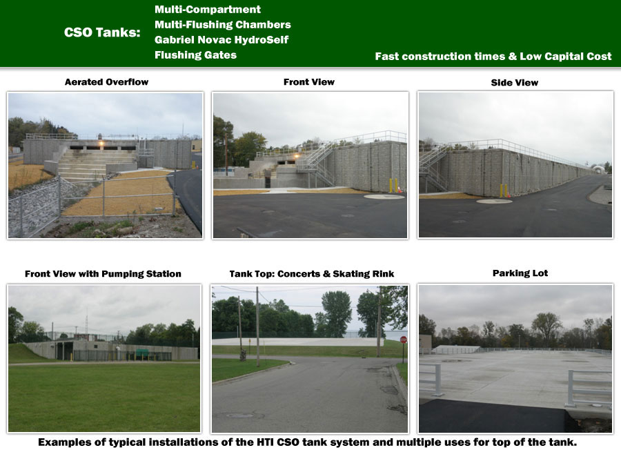 Precast Concrete Cso Tanks.