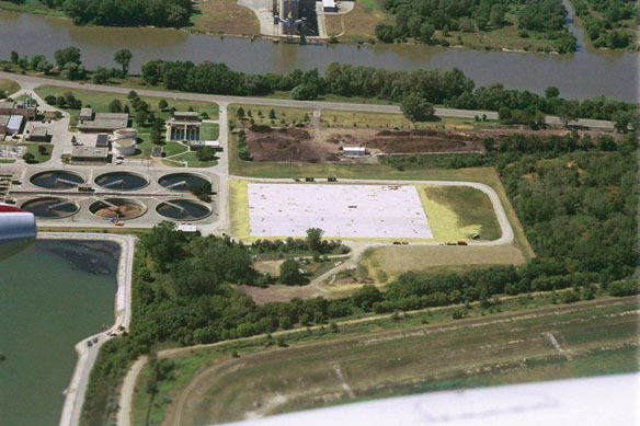 Saginaw, Michigan Wastewater Treatment Project. 